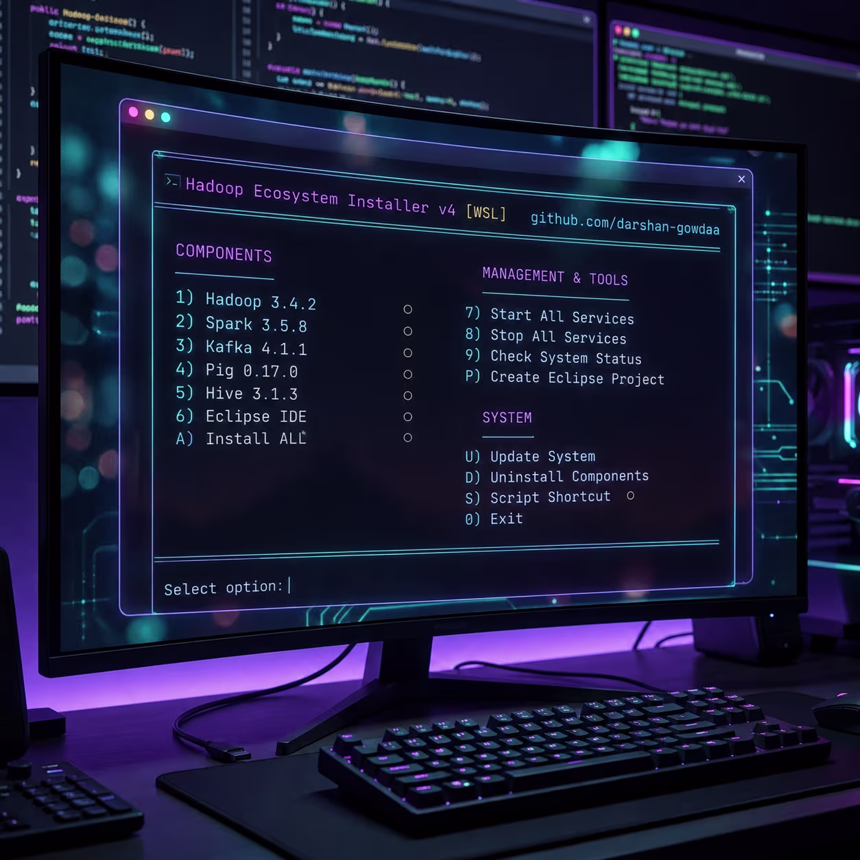 WSL Hadoop Ecosystem Installer